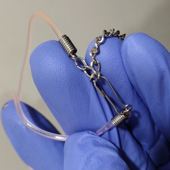 The Ram (Aries) March 21– April 19 Pink Zodiac Pendant Rubber Cord Necklace - Picture 5 of 5